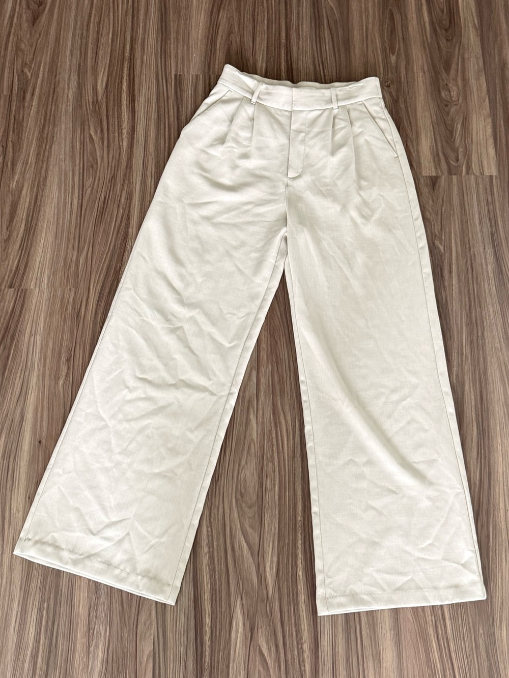 Cream Abercrombie Trousers